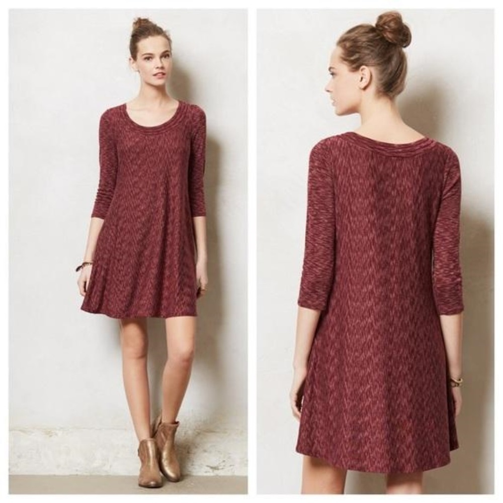 ❌❌SOLD❌❌ ANTHROPOLOGIE Narva A-Line SWING DRESS L - Picture 5 of 8